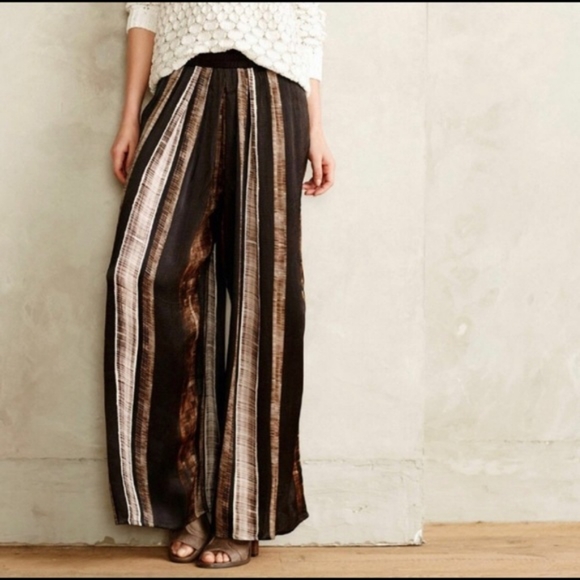Anthropologie Blank London Palazzo Pants - Picture 1 of 10